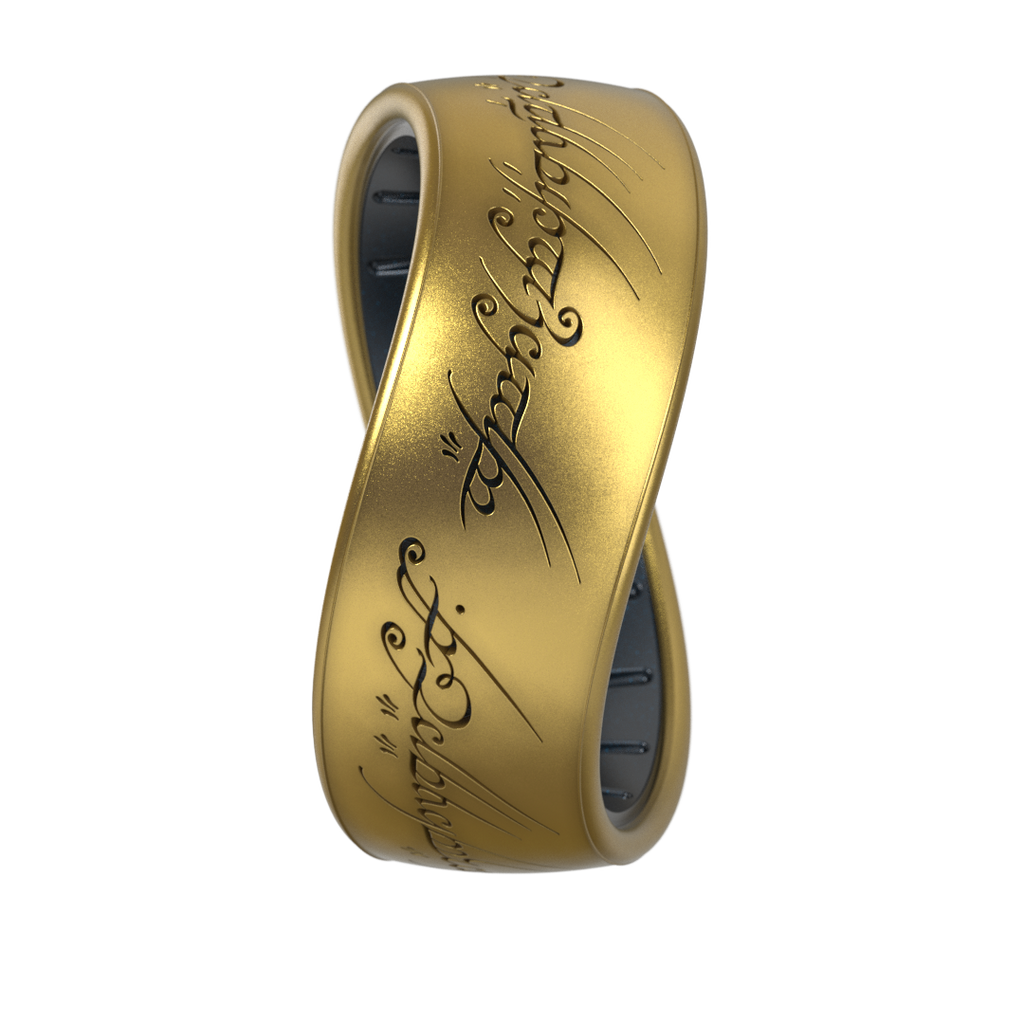 The Lord of the Rings Silicone Ring - The One Ring DualTone