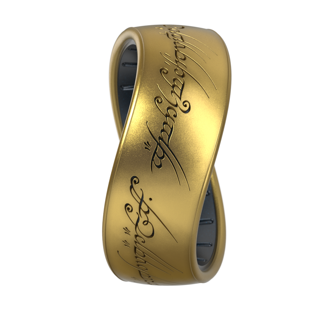 The Lord of the Rings Silicone Ring - The One Ring DualTone